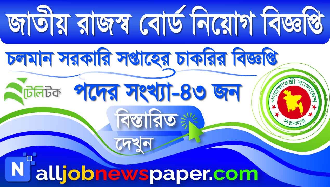 Bangladesh Railway Job Circular 2024